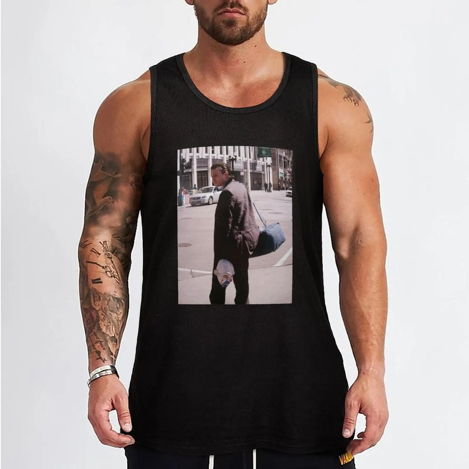 Heath Ledger Tank Top basketball clothing fashion 2025 man gym wear men