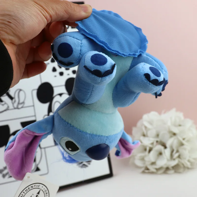 15cm Fun Stitch Shoulder Magnet Plush Toy Disney Stuffed Doll Kawaii Movie Anime Things Cute Funny Gifts To Girlfriend For Girls view 3