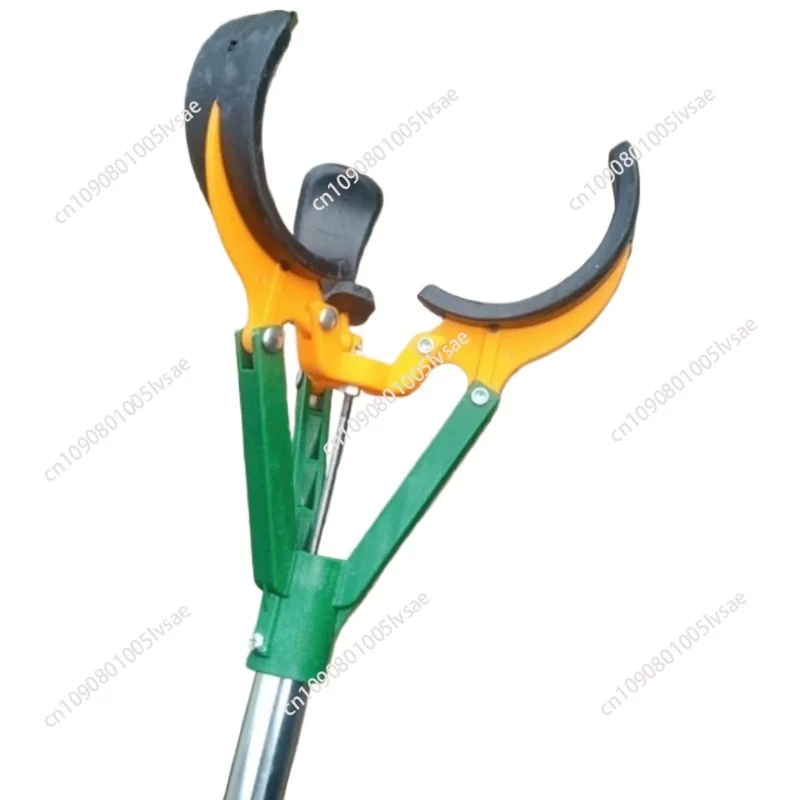 High Altitude Fruit Picker 1M-5M Lengthen Handle Fruit Picker for  Orange Pear Peach 3Jaw High Tree Fruit Catcher with rod