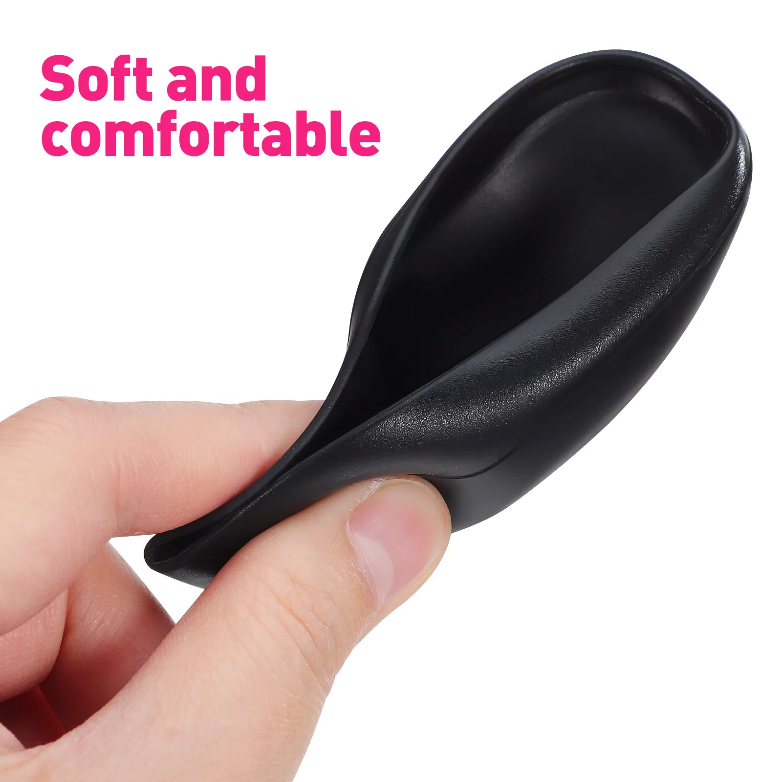 6Pcs Hair Dye Earmuffs High Quality Plastic Ear Covers for Professional Salon Personal Hair Coloring Dyeing Supplies
