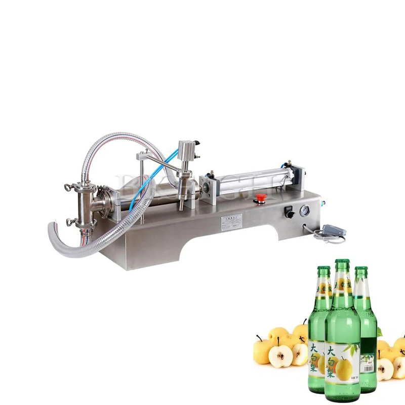 

Single Head Pneumatic Perfume Milk Filling Machine Commercial Multi-Function Liquid Filling Machine