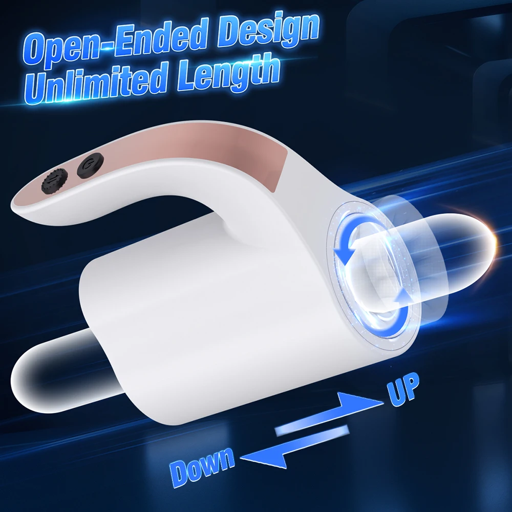 Automatic Telescopic Rotation Male Masturbator Cup Oral Sex Vaginal Kettle Shape Blowjob Sex Toys Adult Goods Sex Toy for Men 18