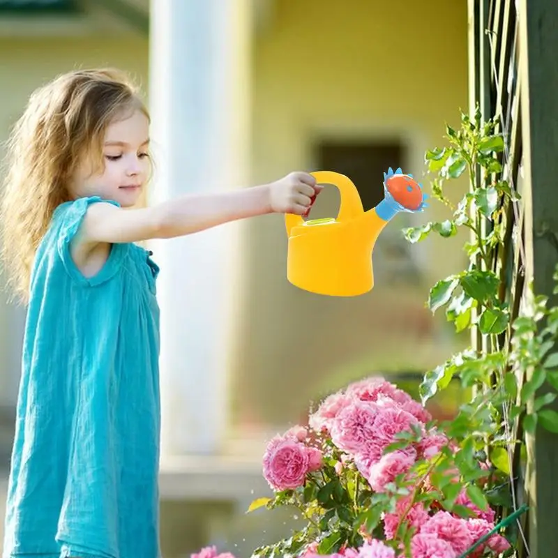 Kids Watering Can Kids Gardening Water Pot Outdoor Sprinkling Irrigation Bucket Tools For Kids Girls Youth Teens Boys Friends view 3