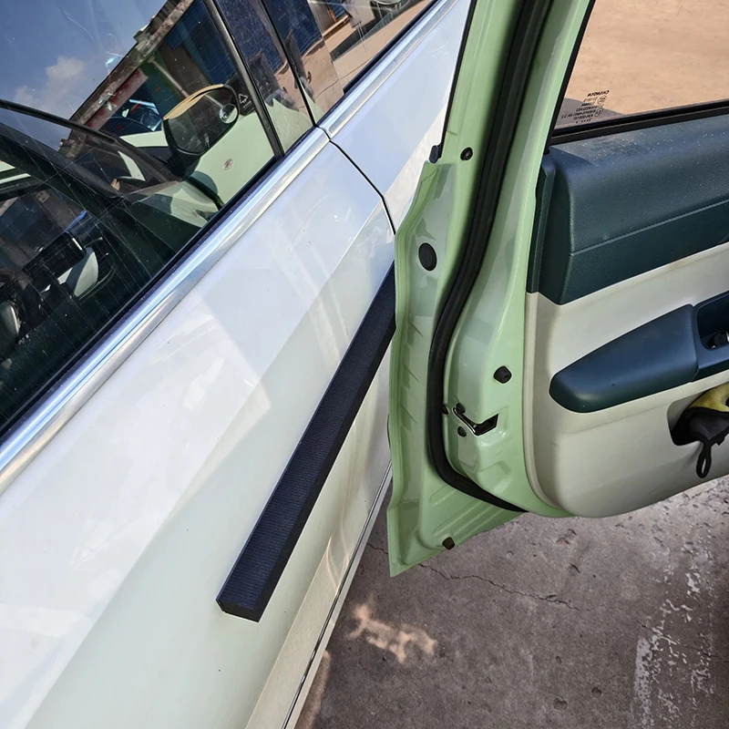 Bande de protection magnétique/adhésive pour bord de porte de voiture, bande de protection universelle pour porte, bande anti-collision adhésive