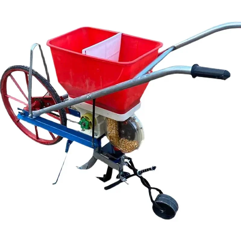 Multiple Rows Multi-Function Hand-Push Seeder Corn Carrots Spinach Seed Vegetable Herbs Planter  Seed Planting Tool