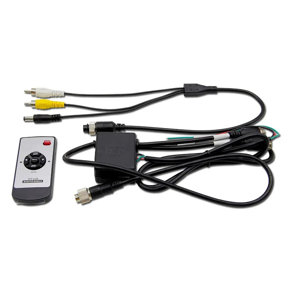 7 Zoll TFT LCD Auto Monitor 24 V Auto Rückansicht Lkw Reverse Fahrzeug Backup Kamera System Kit für Rückansicht Anhänger Bus