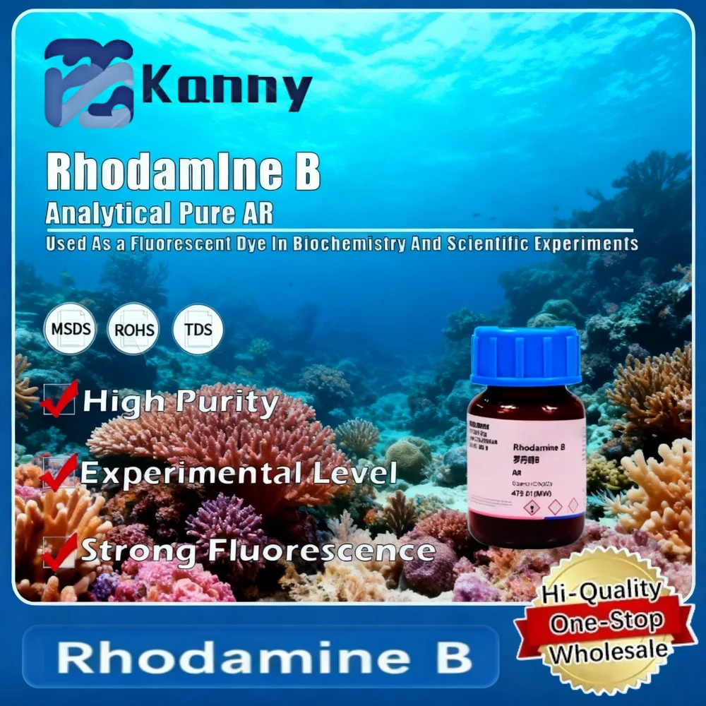 Rhodamine B Laboratory Reagent for Biochemical Research Scientific Experiment Original Product
