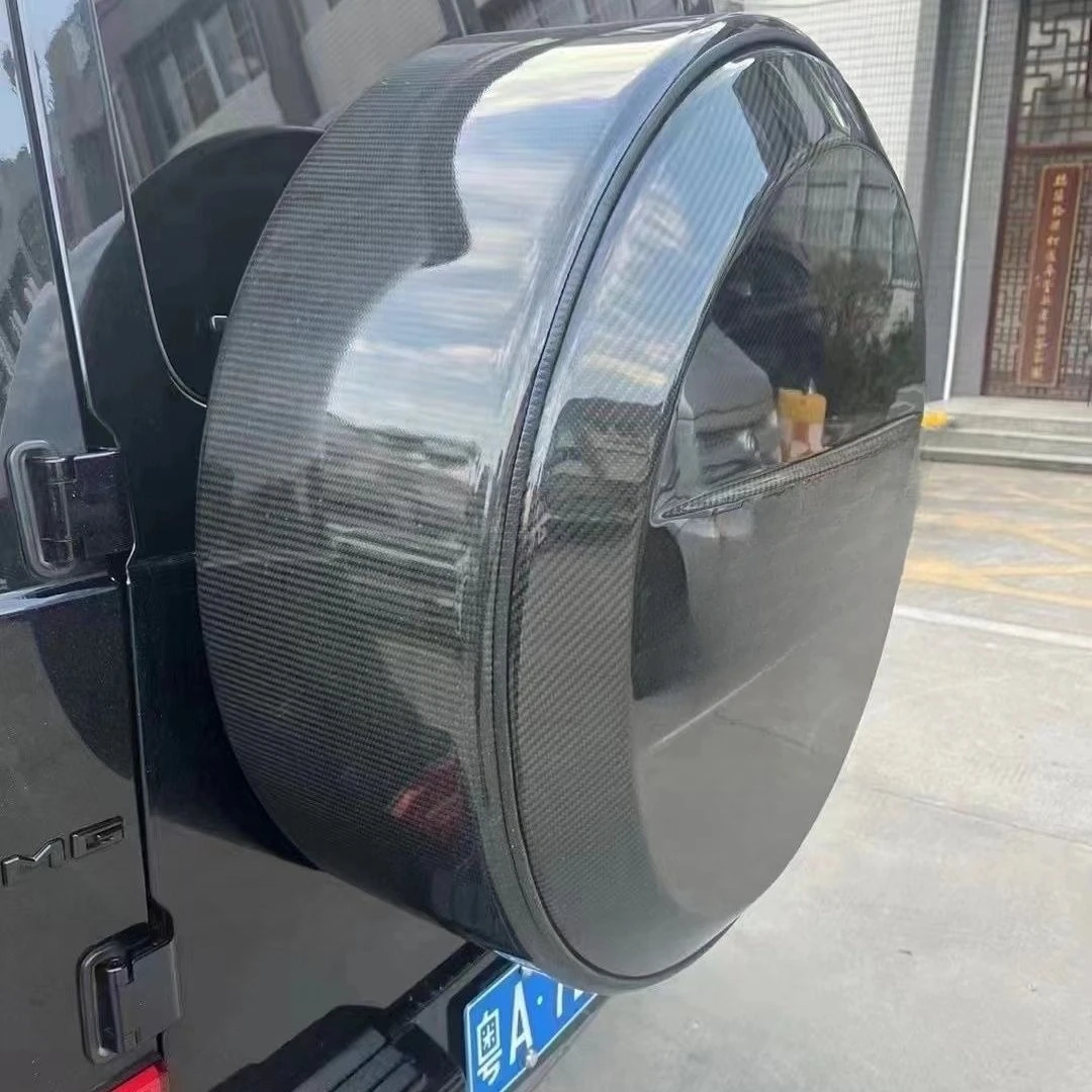 W464/463g500g350g63 spare tire frame modified carbon fiber rear spare tire cover