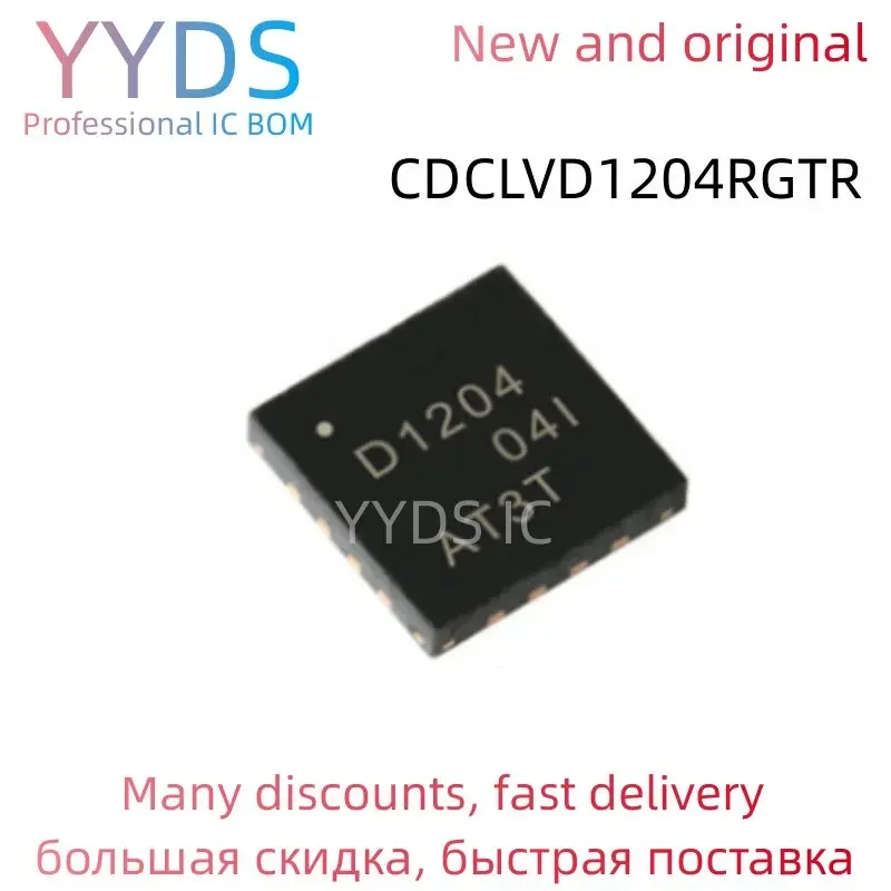 

CDCLVD1204RGTR CDC CDCLVD CDCLVD1204 CDCLVD1204RG 100% Brand New Original IC VQFN-16