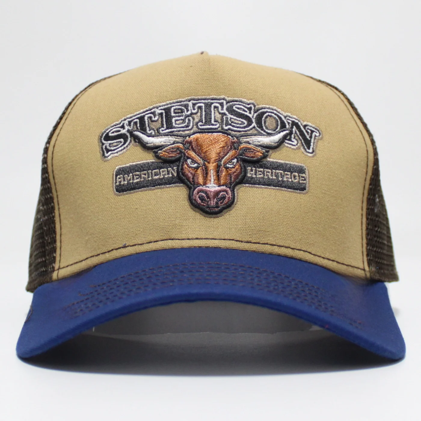 

American Sle Retro Workwear Hard Top Baseball Cap Net Hat Cam Off-Road Tru Driver Cap Street Sle Cartoon Pattern Un...