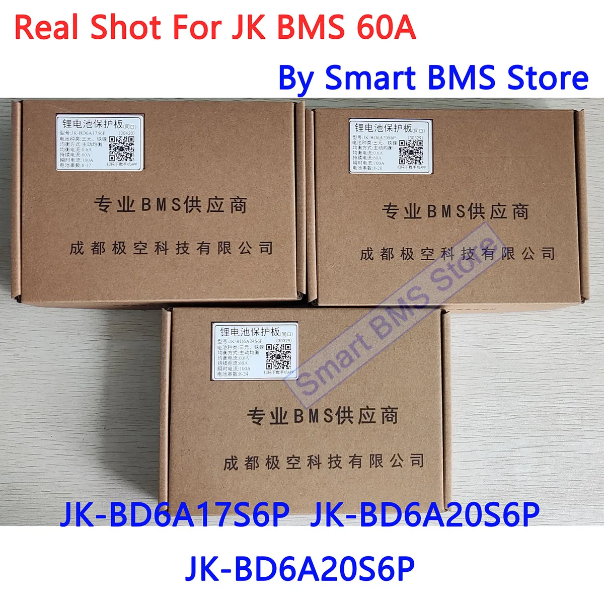 SMART Jikong JK BMS 60A 0.4A 0.6A Active Balance BD6A17S6P BD6A20S6P BD6A24S6P Li-Ion Lifepo4 8s 17s 20s 24s Smart BMS Within BT