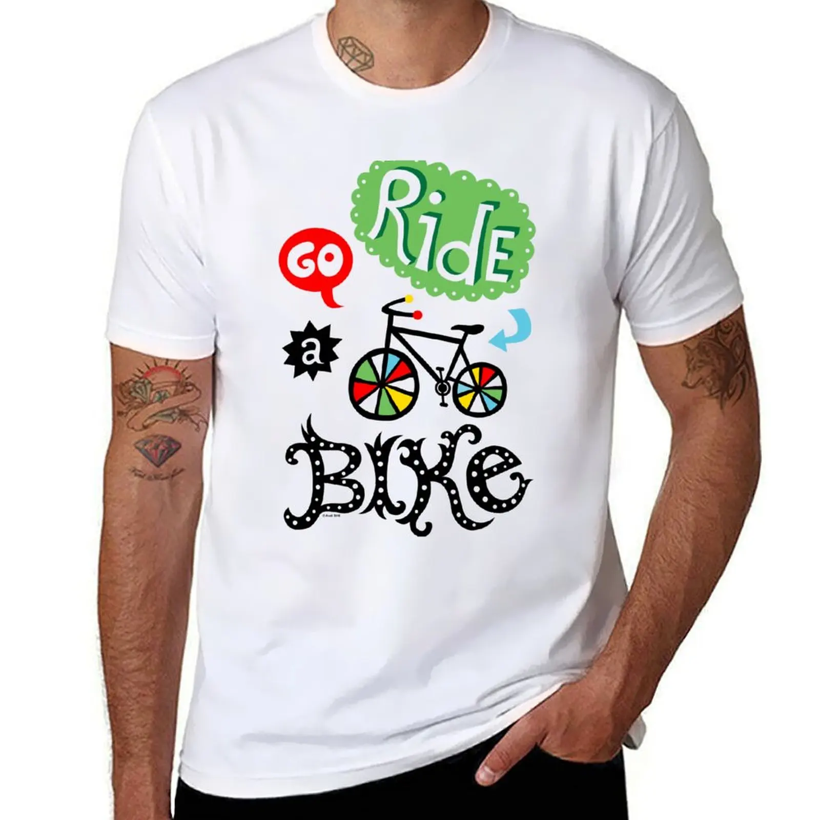 

Go Ride a Bike T-Shirt funny t shirts man t shirts for man graphic funny T-Shirt
