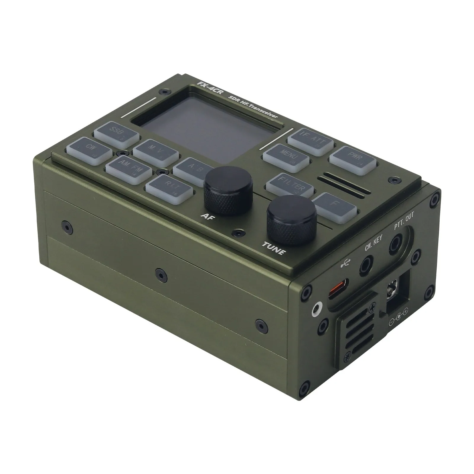 FX4CR-2024 Final Edition SDR ВЧ-трансивер с непрерывным регулируемым диапазоном мощности 1–20 Вт, поддержка режимов USB/LSB/CW/AM/FW