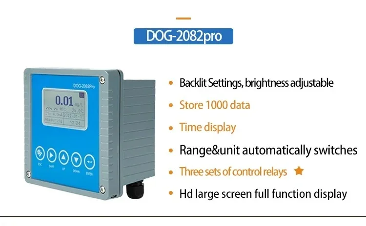 

DOG-2082pro Online Dissolved Oxygen Meter With Three Relay