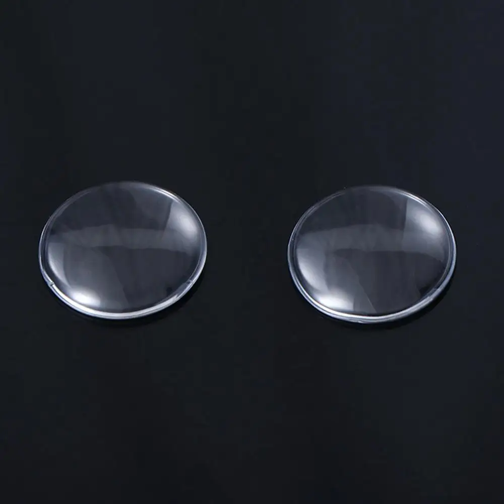 Cabochon DIY Crafts  Eyeballs Round Clear Glass Flat Back Glass Eye Chips  Eye Patch Blyth  Eyes Glass  Eyes
