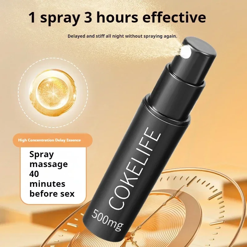 6pcs Male Sex Delay Spray Lasting Long 60 Minutes Penis Growth Enlargement Harder Anti Premature Ejaculation External Use Adults