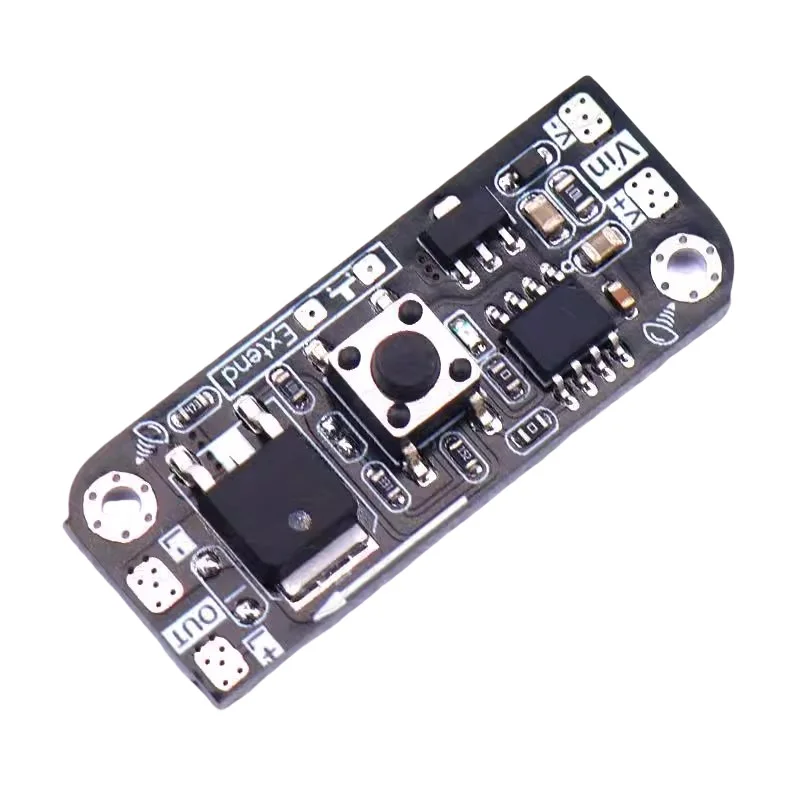 Micro button, dimming board, button module controller, bistable electronic switch with constant voltage instead of mechanical