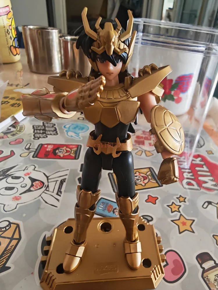 ฟิกเกอร์แอคชั่น ดรากอนสีม่วง โกลเด้น แดรโค ฉบับดาว ของแท้จาก Blokees Saint Seiya รุ่นที่ 3 ของสะสมหายาก ของขวัญ