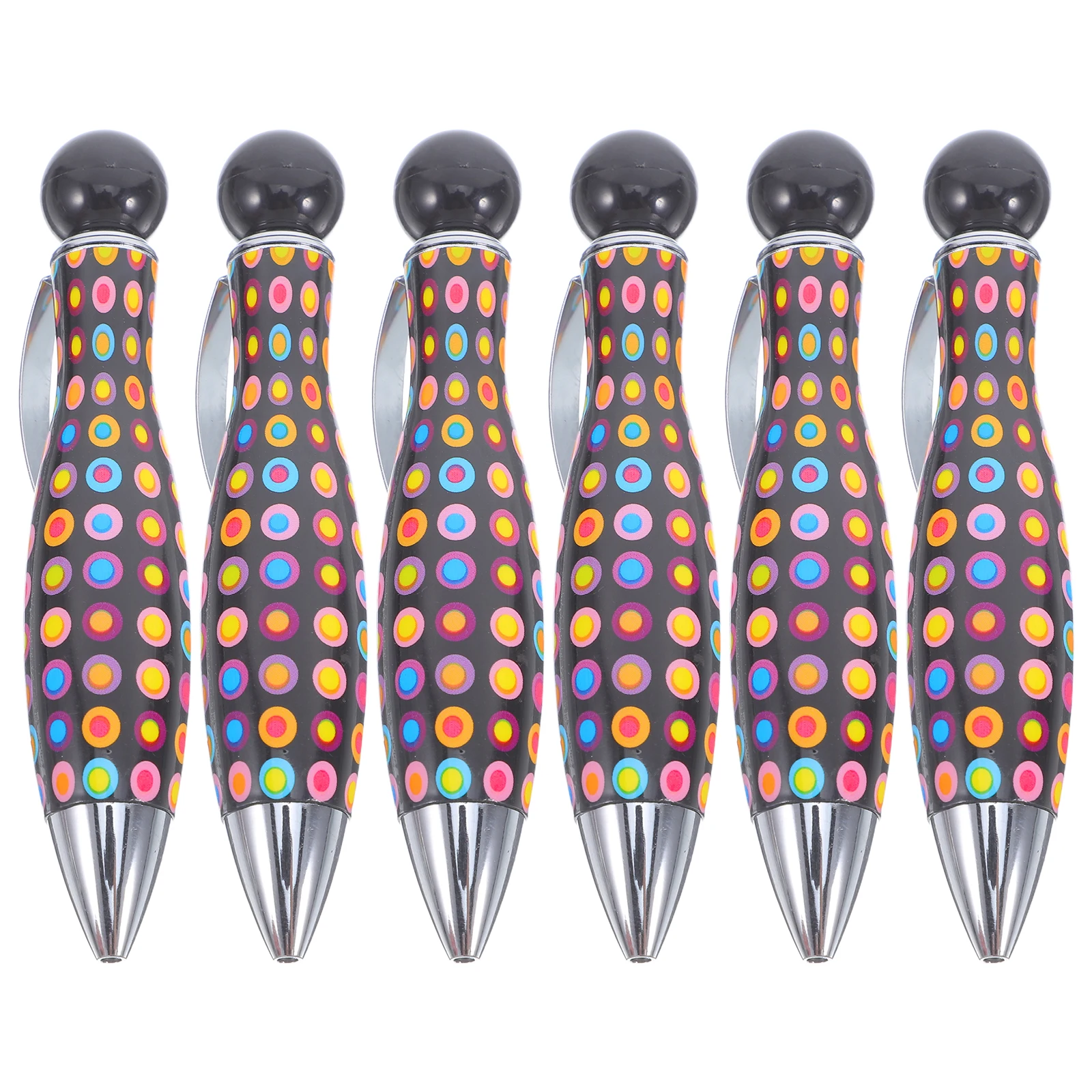 

6 Pcs Small Bowling Ball Pen 's Birthday Party Favors Colored Pens for Plastic Compact