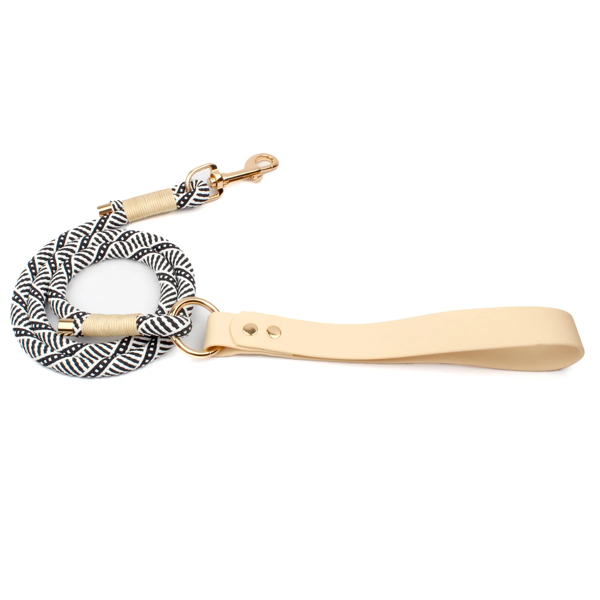 Slip-Nylon-Halsband- und Leinen-Sets, Haustier-Halsring, verstellbares Seil für kleine, mittelgroße und große, einfach zu handhabende Outdoor-Walking-Hunde, 4 Größen – Detail 14