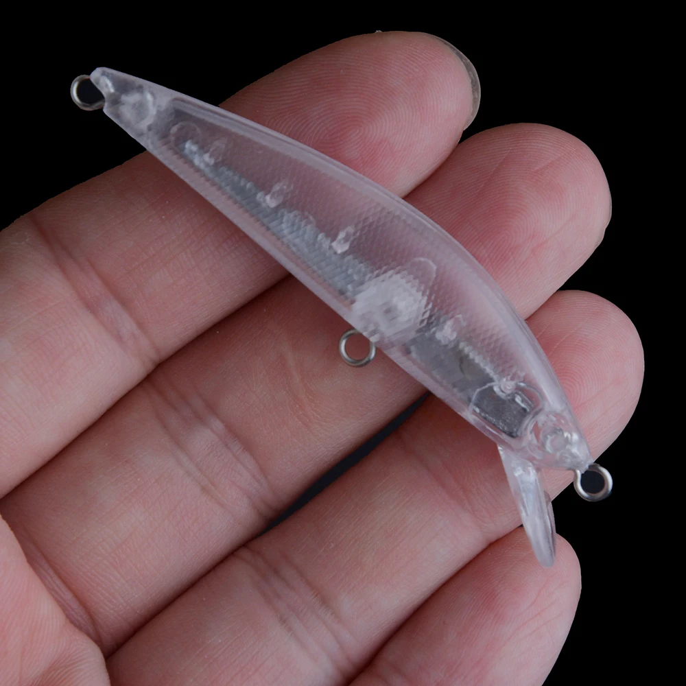 Chan'sHuang Minnow sonajero hundido – Cebo artificial blanco - imagen 5