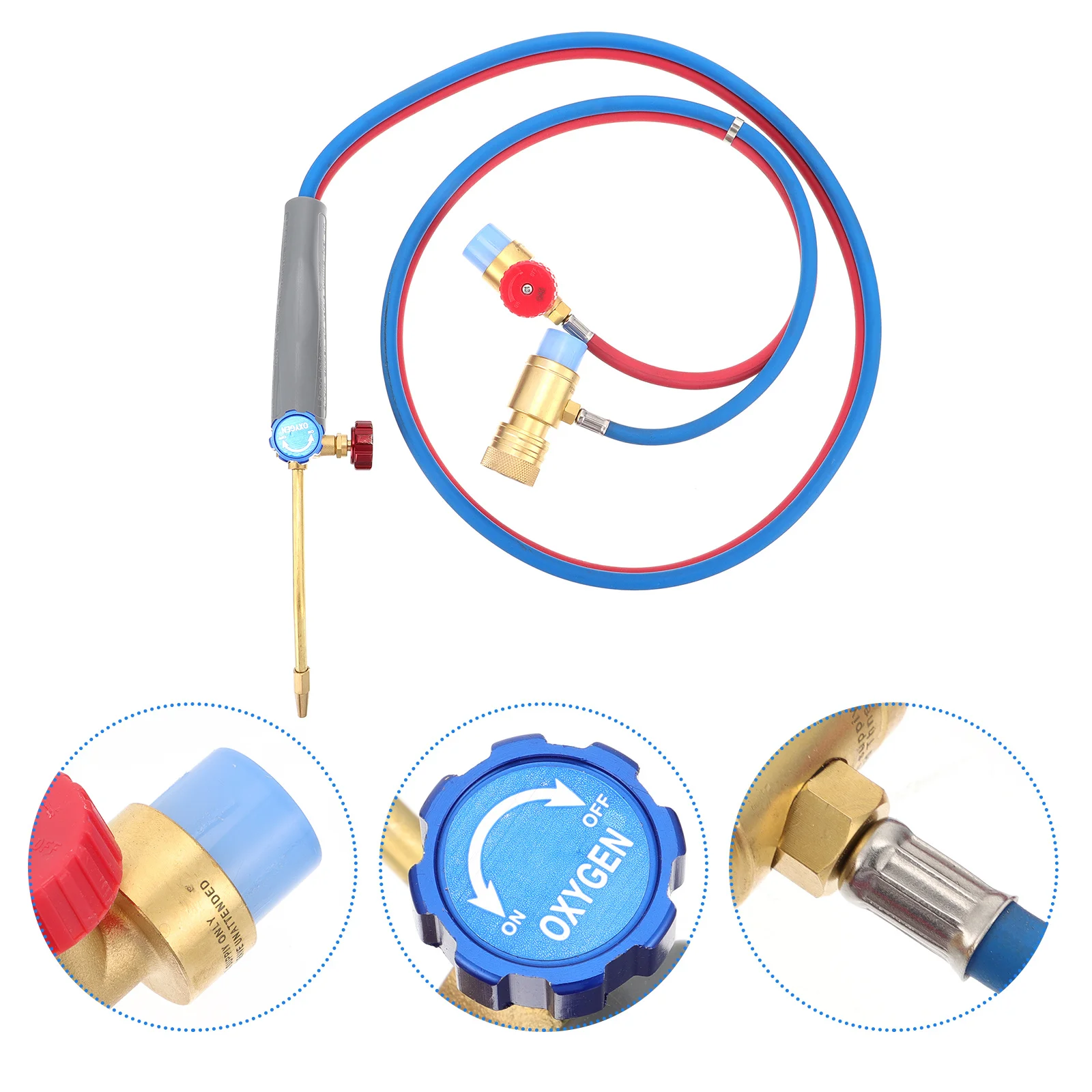 Micro Propaan Gas Torch 2m Pijp Gemakkelijk te bedienen Verstelbare Vlam Precisie Soldeergereedschap Kit Micro Propaan Fakkel
