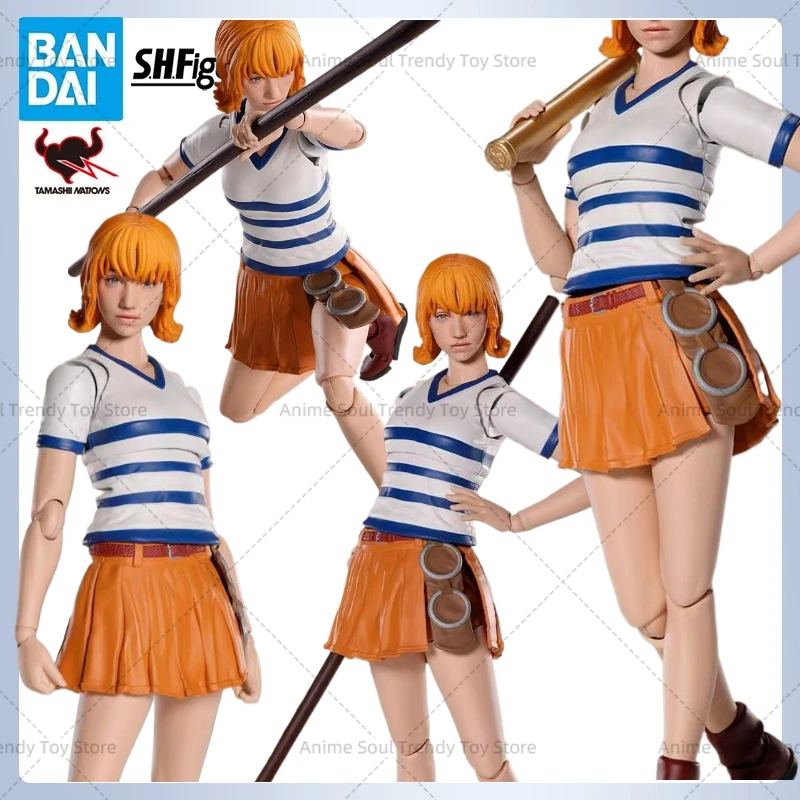 

In Stock Bandai Original Banpresto One Piece Nami Action Figure Model Doll Brand New Boxed anime characters Toys Model Garage AS
