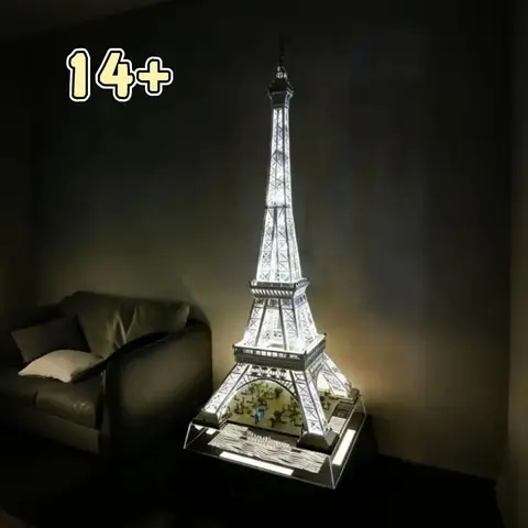 LED light kit 10307 Eiffel Tower building block set children's toy LED light kit (excluding model building blocks)