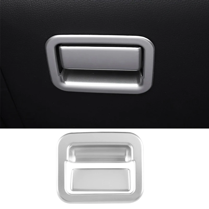 Car Co-pilot Glove Storage Box Handle Bowl Sticker Trim Cover For Toyota RAV4 XA50 2019 2020 2021 2022 2023 2024 Accessories