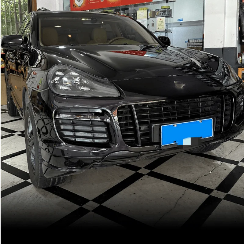 The 957 headlights the For Porsche Cayenne 08-10 upgrade 21 Matrix style LED headlights plug and play auto accessories