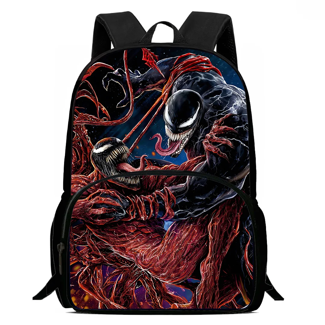 Marvel Super Hero Venom Kids Backpacks Boy Girls Student Birthday Gift Child School Bags Large Capacity Camping Durable Rucksack