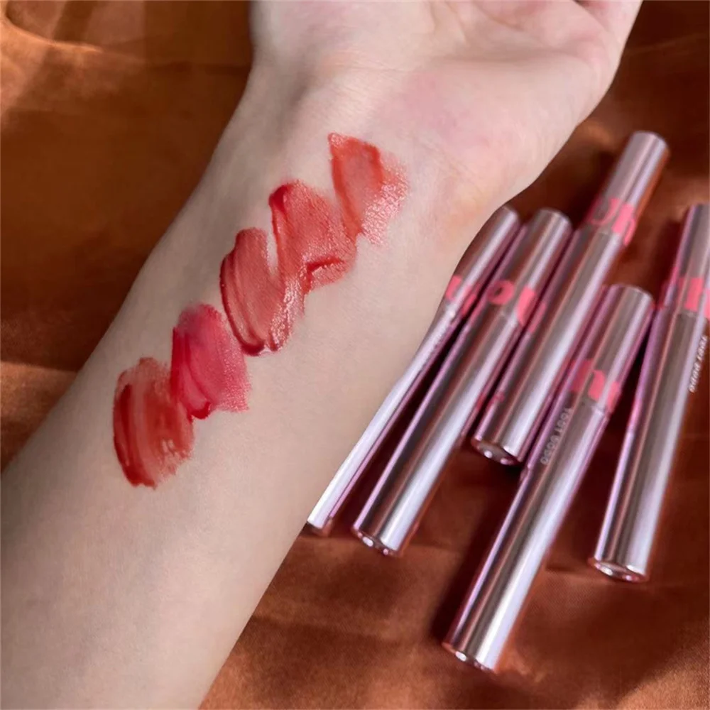 Glass Lip Glaze Translucent Easy To Apply Delicate And Smooth Fresh Glowing Moisturizing Lip Gloss Glowing Water Luster Retro