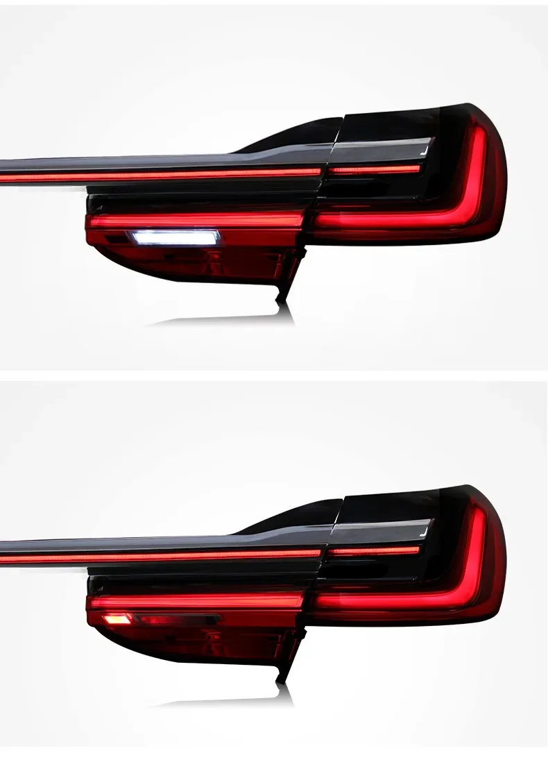 Car LED Additional Brake Warning Lamp Tail Light for BMW 7 series G12 Turn Signal accesorios para auto