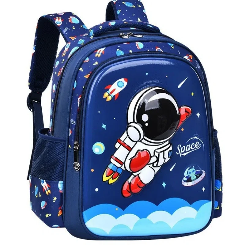 Children Orthopedic School Bags For Boys Cartoon 3D Spaceman Backpack Waterproof Students Bookbag Kids Satchels Mochila Infantil