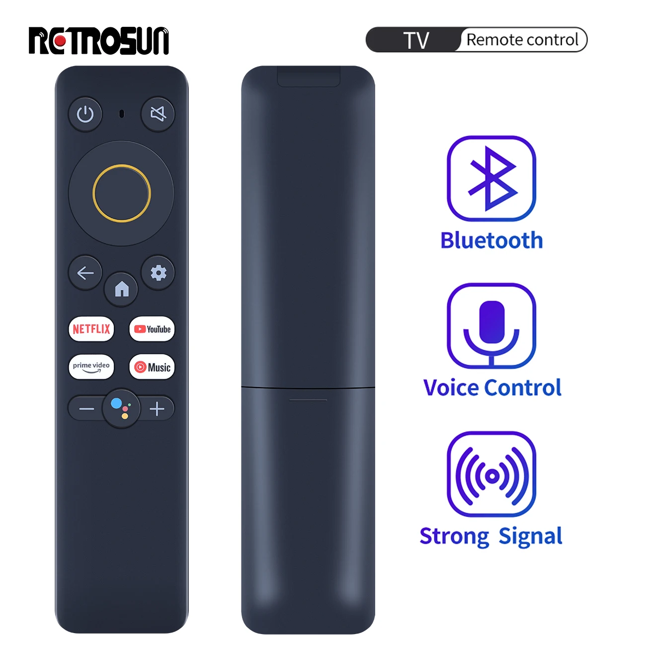 

New Bluetooth Voice Original Remote Control CD20 For Realme TV Stick 4K Review Smart for Google TV Stick