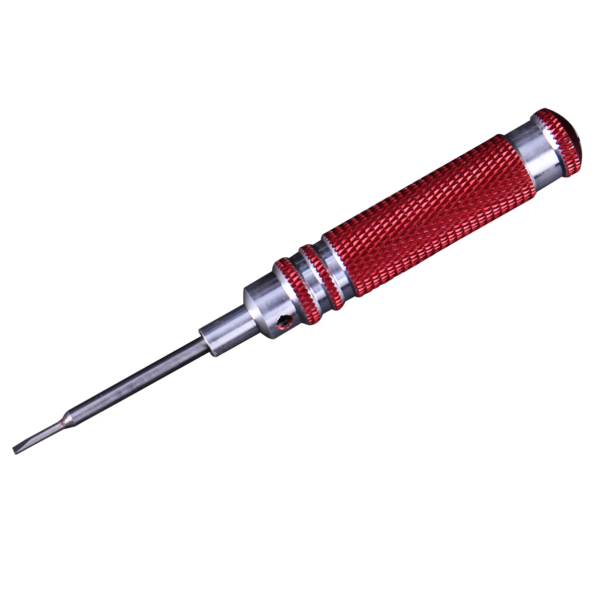 EMP Red Handle CNC Short White Steel Screwdriver Set Hexagon/Slotted/Phillips Sizes 1.5 2.0 2.5 3.0