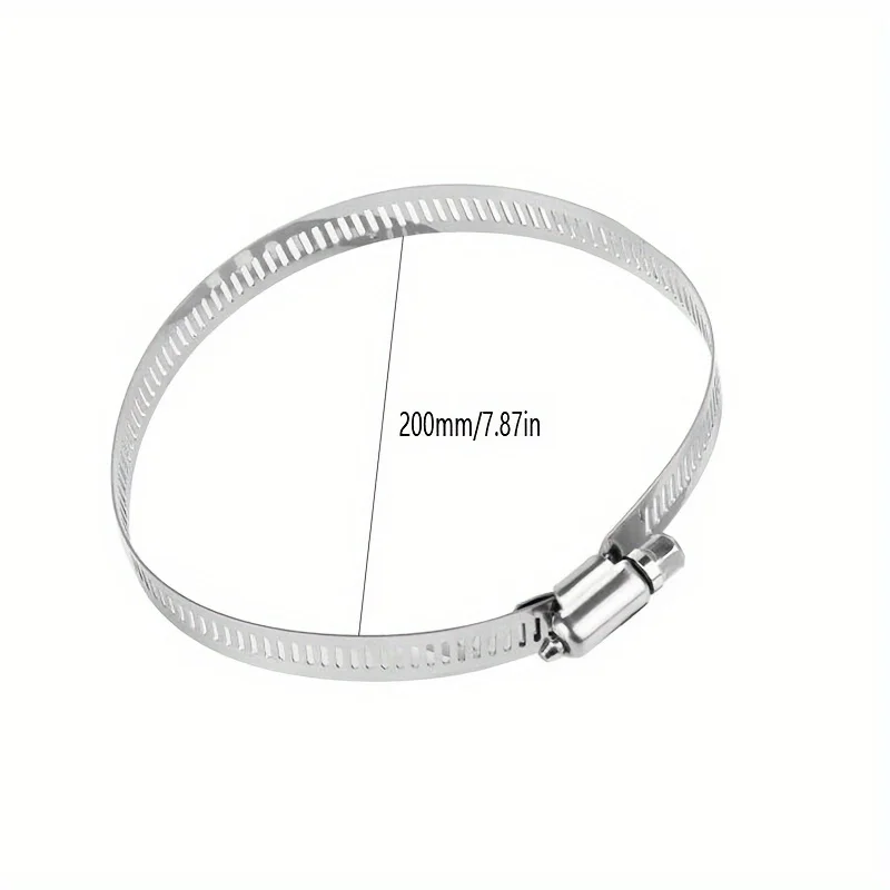 Pole Mounting Bracket Telephone Pole AP Access Point Client CPE Camera Stainless Steel Pipe Clip Worm Gear Adjustable