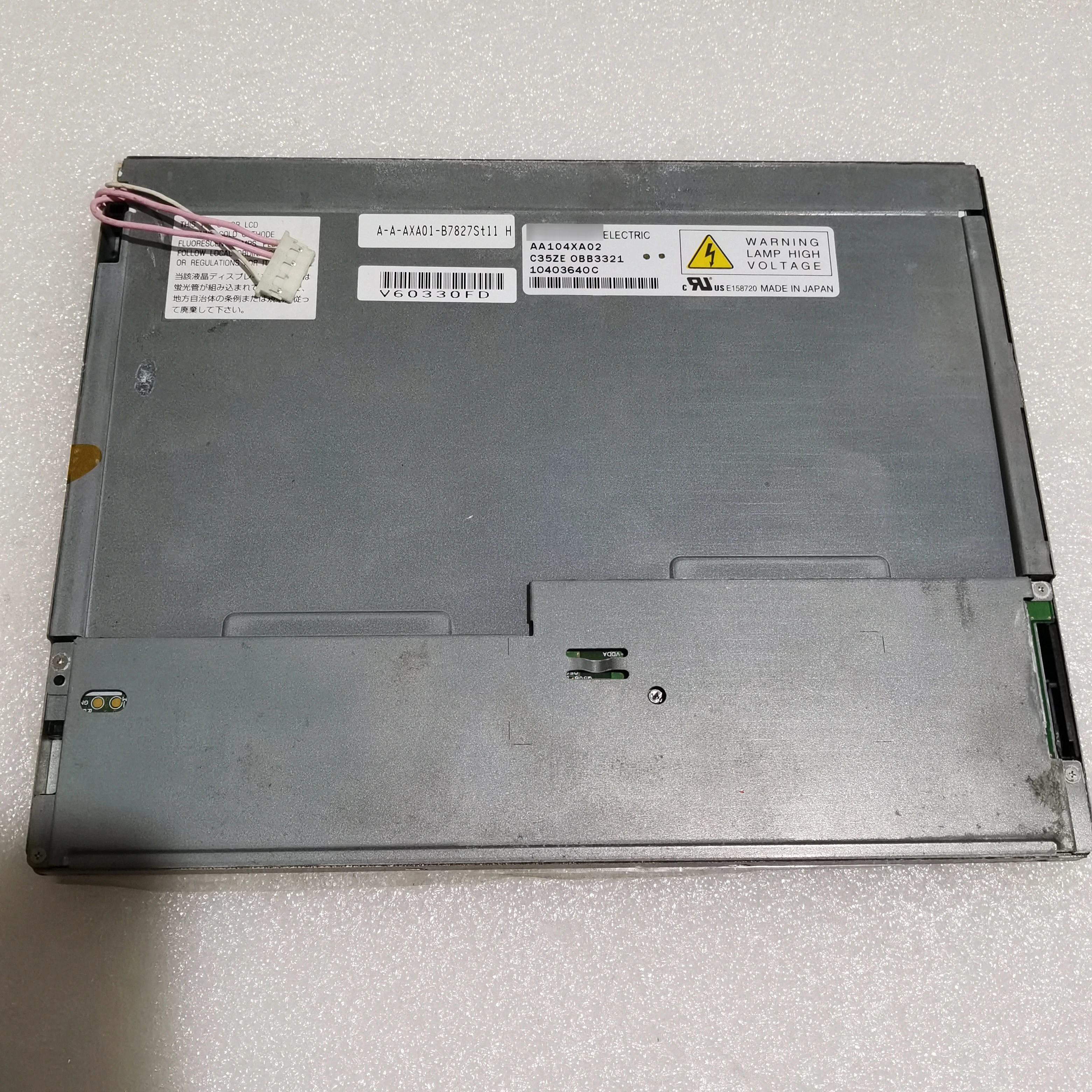 Original LCD Display Screen Painel, AA104XA02, 10,4"