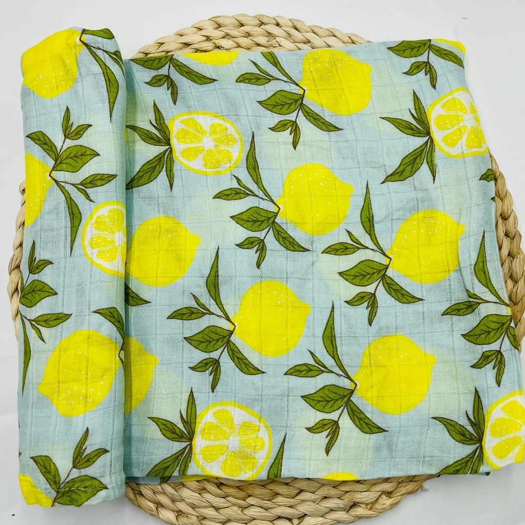 

Оранжевый, 120x120 см, 70% бамбук, 30% хлопок, детские пеленки, мягкие одеяла для новорожденных, детское муслиновое пеленальное одеяло, пеленальное одеяло