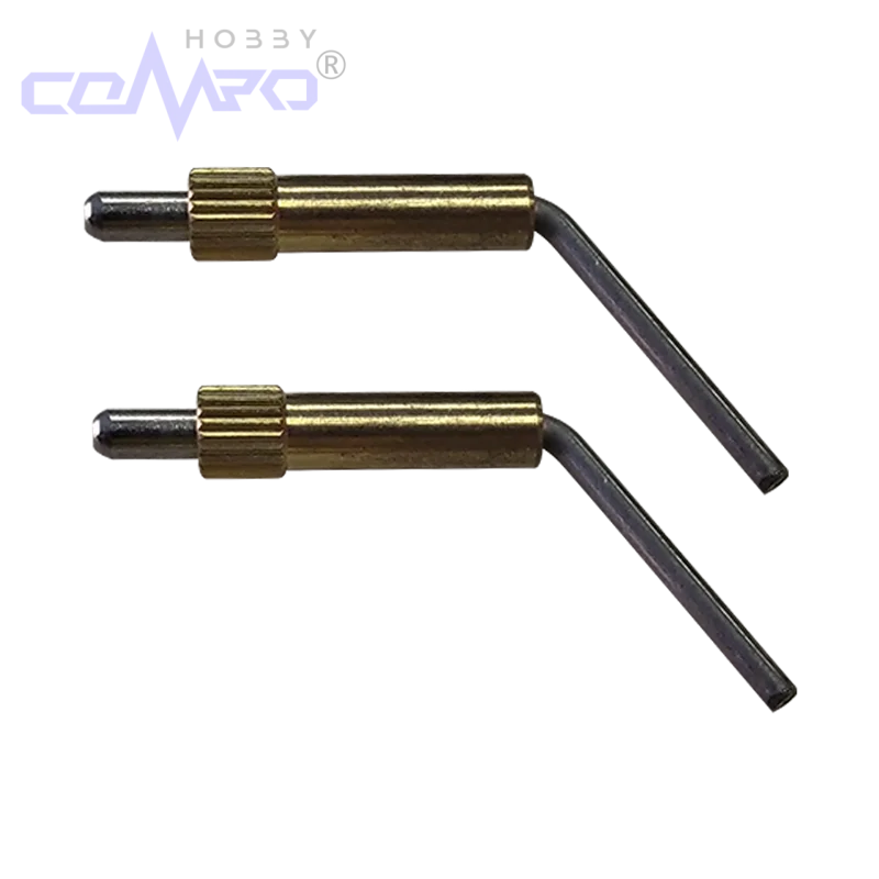 2 Pcs Metal Canopy Locks Spring-Loaded Latch 90 °/120 ° For RC Airplanes Parts Electric Planes Foam Model Accessories