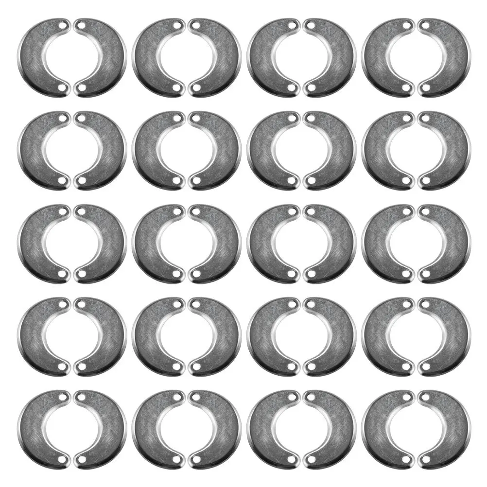 

50Pcs Picture Frame Turn Fasteners Metal Durable Easy Install Photo Backing Clips Headboard Stoppers Decorative Box Buckles