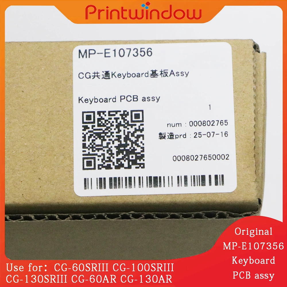 Original MP-E107356 Keyboard PCB assy for Mimaki CG-60SRIII CG-100SRIII CG-130SRIII CG-60AR CG-130AR
