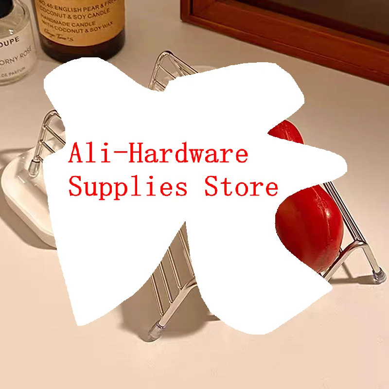 

Stainless Steel Soap Rack Drainage Soap Tray Multifunctional Bathroom Storage Rack Bathroom Draining Soap Case Soap Holder