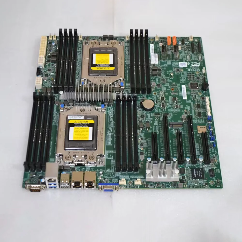 Imagem -05 - Pacote Industrial Servidor Dual-soquete E-atx Placa-mãe para Supermicro Epyc Pci-e 3.0 Suporte Ddr4 Epyc7001 7002 H11dsi-nt