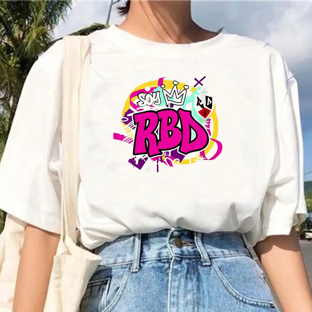 Rbd t-shirt donna divertente grafica Tee vestiti grafici femminili