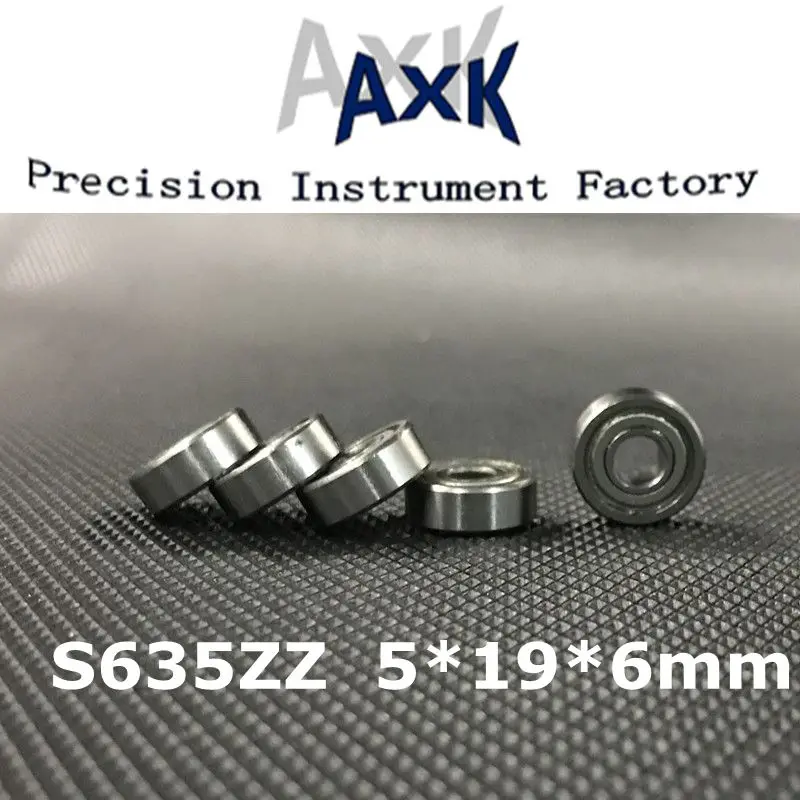 

Sale Rushed S636zz Bearing 6*22*7 Mm ( 10 Pcs ) Abec-3 Grade Ss 636 Z Stainless Steel Miniature S636 Zz Ball Bearings