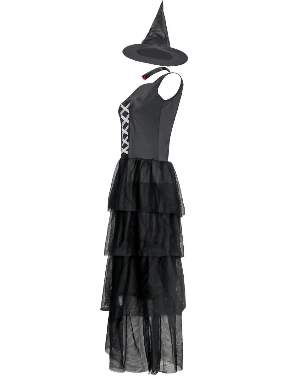 大人女性用魔女コスチューム MXL ローリーン衣装 レディースマントデザイン ステージパフォーマンス 伝統的な中国民族衣装