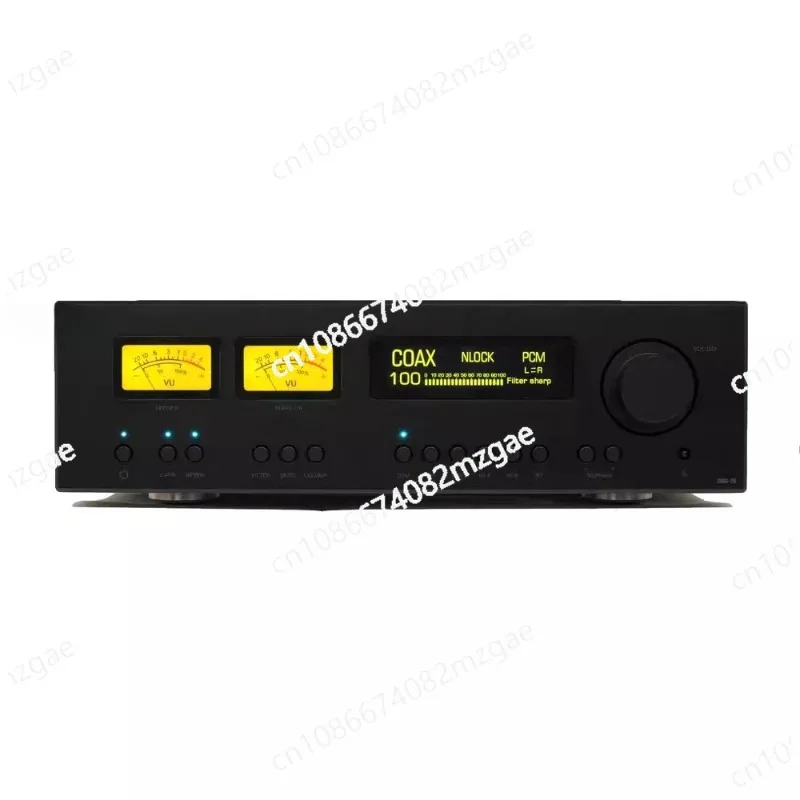 CMD29 Dual AK4499EX DSD Balanced Audio DAC with Double VU Meter, Black Enthusiast-Grade Decoder for Lossless Playback