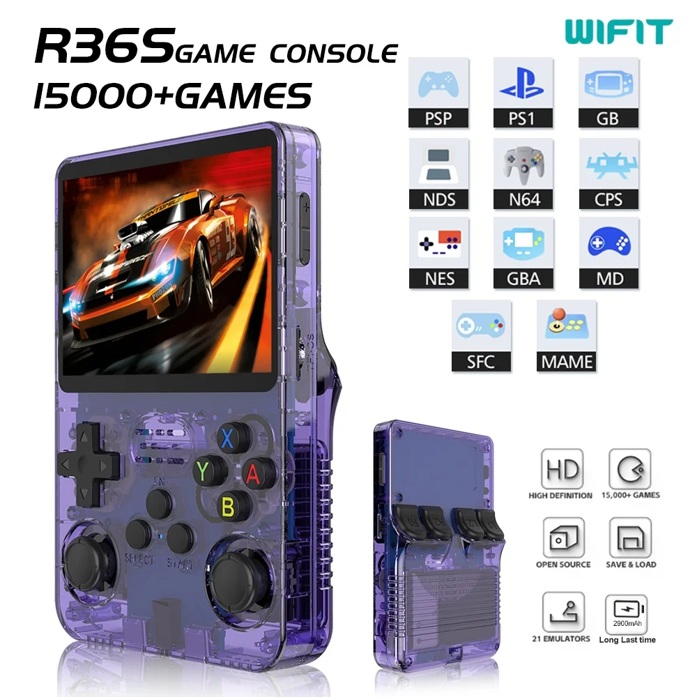 R36S Handheld Game …