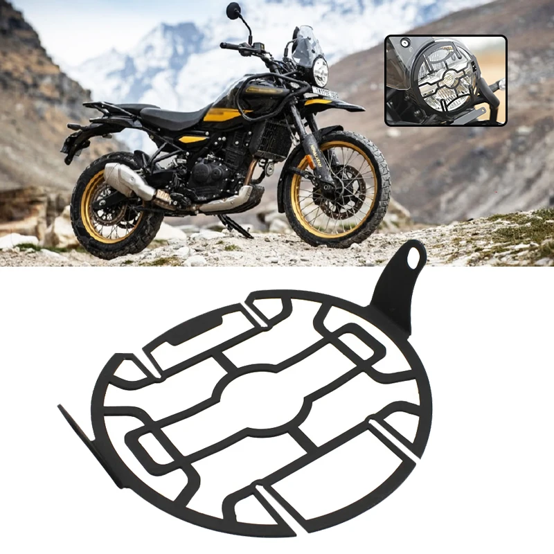 NEW Motorcycle Headlight Grilles Guard Protector For Himalayan450 HIMALAYAN himalayan 450 Headlamp Front Light Protection Cover